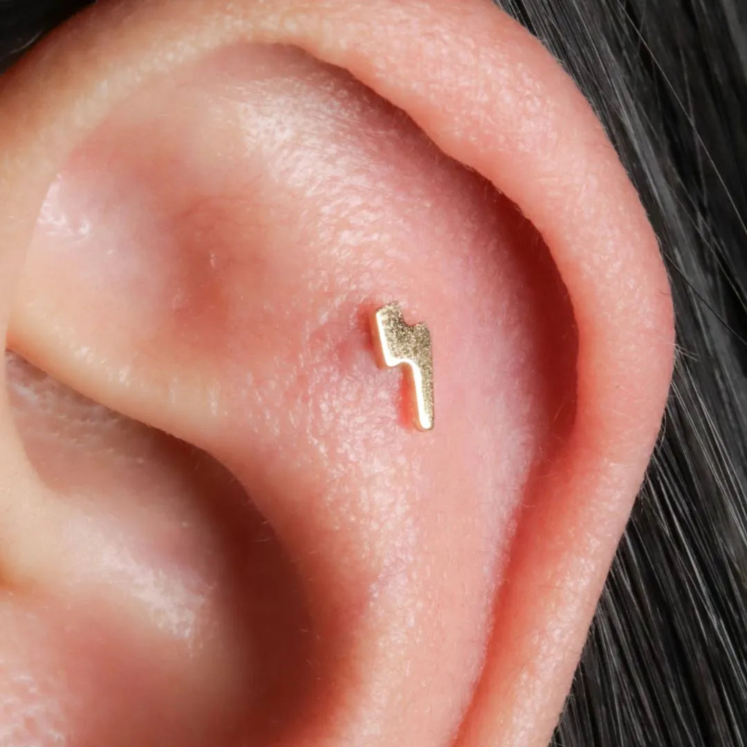 Labret Rayito Oro 18K